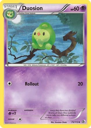 Duosion — Legendary Treasures Pokémon TCG card by Suwama Chiaki