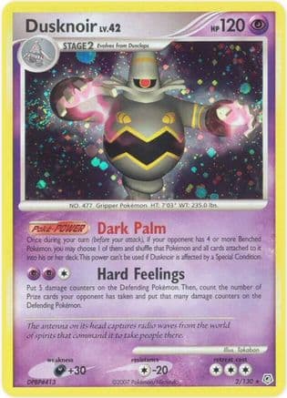 Dusknoir — Diamond and Pearl Pokémon TCG card by Takabon