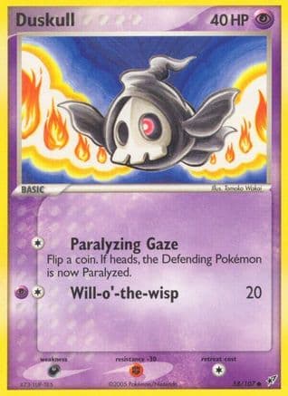 Duskull — EX Deoxys Pokémon TCG card by Tomoko Wakai