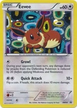 Eevee - BW94 — Black and White Promos Pokémon TCG card by A.itsu