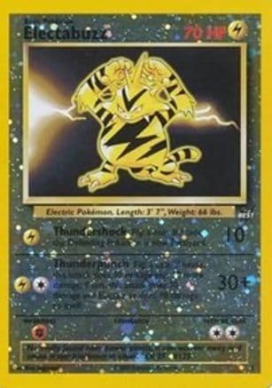 Electabuzz - 1 — Best of Promos Pokémon TCG card by Keiji Kinebuchi