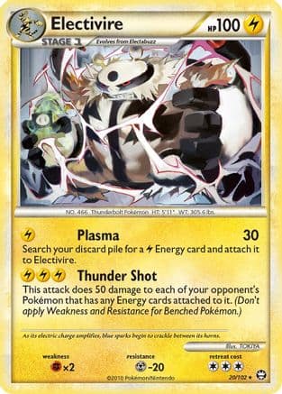 Electivire — Triumphant Pokémon TCG card by TOKIYA