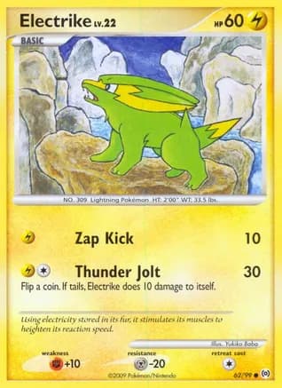 Electrike (62) — Arceus