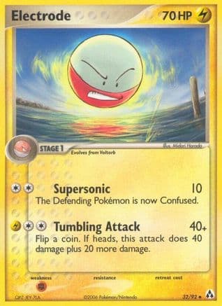 Electrode — Legend Maker Pokémon TCG card by Midori Harada
