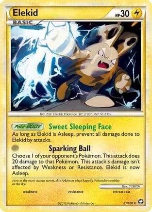 Elekid — Triumphant Pokémon TCG card by TOKIYA