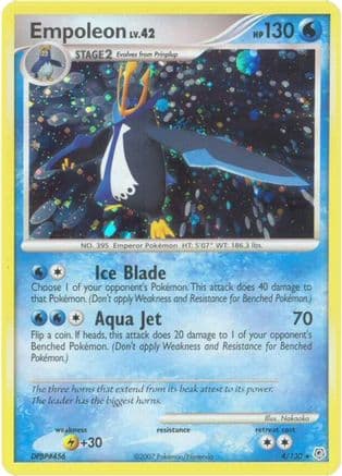 Empoleon — Diamond and Pearl Pokémon TCG card by Nakaoka