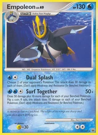 Empoleon — Majestic Dawn Pokémon TCG card by Kent Kanetsuna