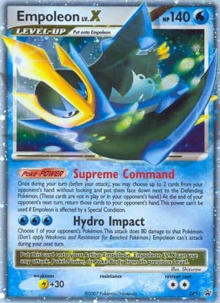 Empoleon LV.X - DP11 — Diamond and Pearl Promos Pokémon TCG card by Shizurow