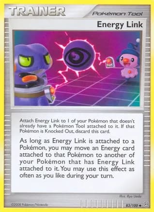 Energy Link — Stormfront Pokémon TCG card by Ryo Ueda