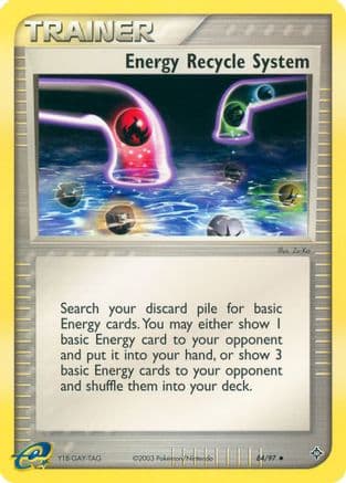 Energy Recycle System — Dragon Pokémon TCG card by Zu-Ka