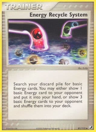 Energy Recycle System — EX Unseen Forces Pokémon TCG card by Zu-Ka