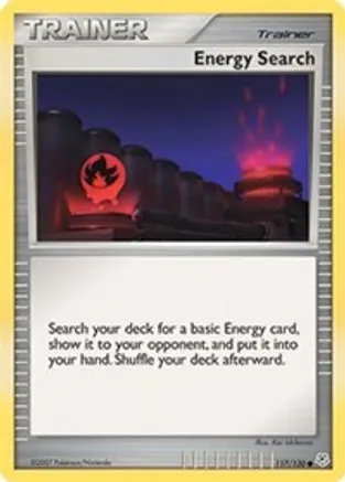 Energy Search — Diamond and Pearl Pokémon TCG card by Kai Ishikawa