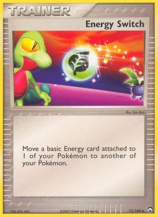 Energy Switch — EX Power Keepers Pokémon TCG card by Ken Ikuji