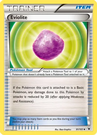 Eviolite — Noble Victories Pokémon TCG card by 5ban Graphics
