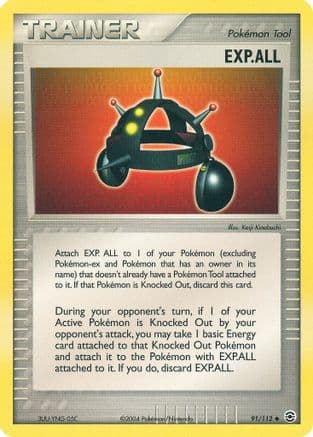 EXP.ALL — EX FireRed & LeafGreen Pokémon TCG card by Keiji Kinebuchi