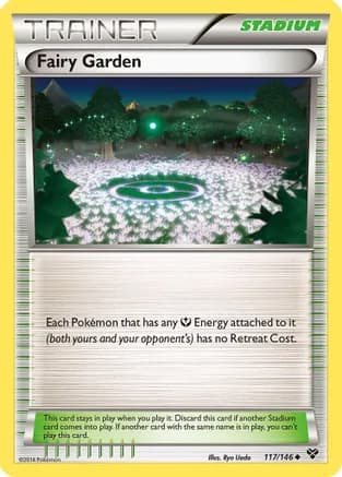 Fairy Garden — XY Base Set Pokémon TCG card by Ryo Ueda