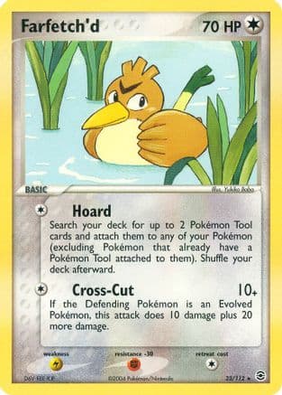 Farfetch'd — EX FireRed & LeafGreen Pokémon TCG card by Yukiko Baba