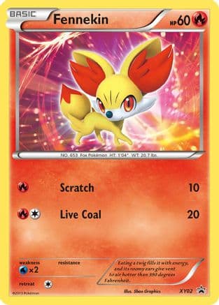 Fennekin — XY Promos Pokémon TCG card by 5ban Graphics