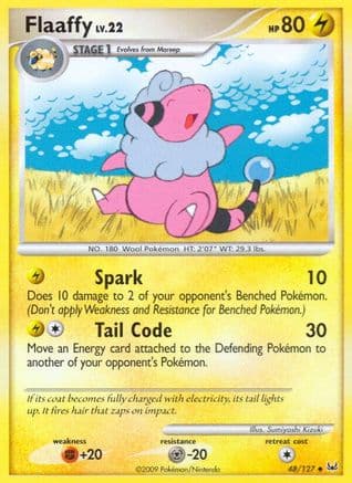 Flaaffy — Platinum Pokémon TCG card by sui