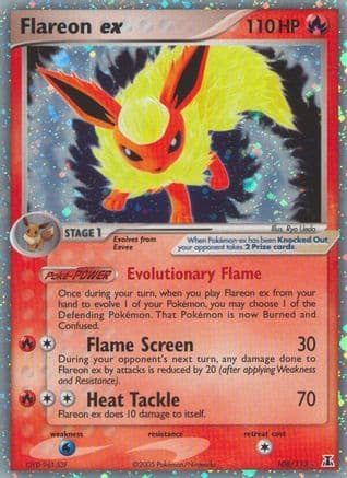 Flareon ex — EX Delta Species