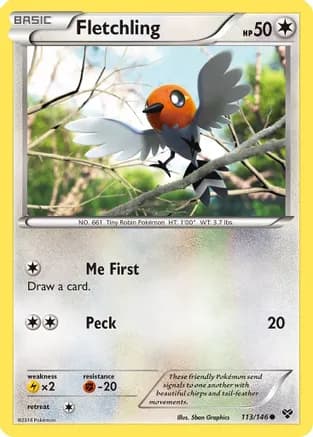 Fletchling — XY Base Set