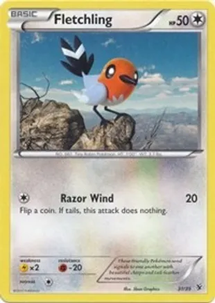 Fletchling — Kalos Starter Set