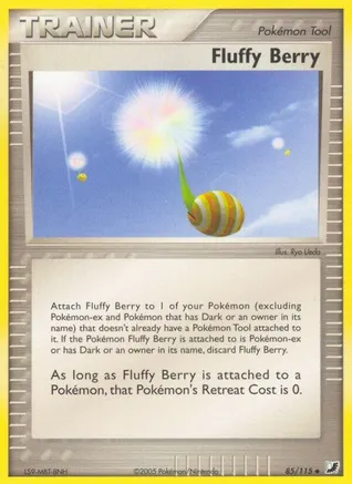 Fluffy Berry — EX Unseen Forces Pokémon TCG card by Ryo Ueda
