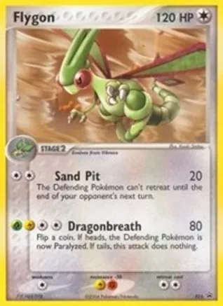 Flygon - 025 (e-League) — Nintendo Promos