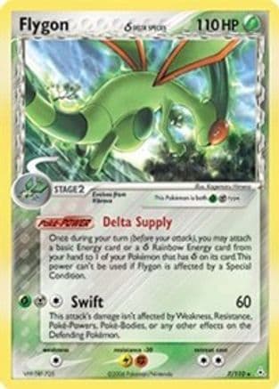 Flygon (Delta Species) — Holon Phantoms Pokémon TCG card by Supersystem