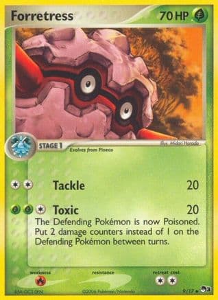 Forretress — POP Series 3 Pokémon TCG card by Midori Harada
