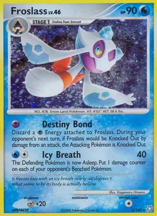 Froslass — Legends Awakened Pokémon TCG card by Kagemaru Himeno