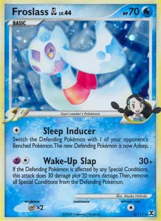 Froslass GL — Rising Rivals Pokémon TCG card by Atsuko Nishida