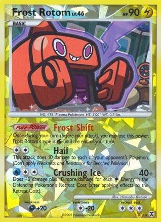 Frost Rotom — Rising Rivals Pokémon TCG card by Hironobu Yoshida