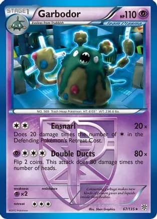 Garbodor (Team Plasma) (67) — Plasma Storm