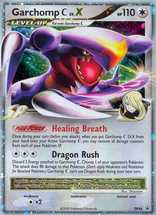 Garchomp C LV.X - DP46 — Diamond and Pearl Promos Pokémon TCG card by Shizurow