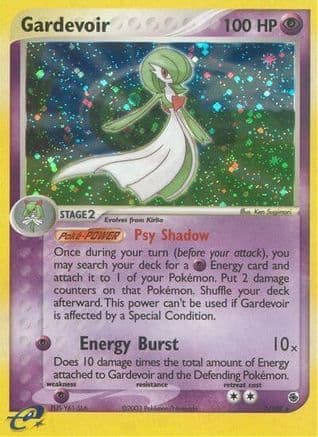 Gardevoir — Ruby and Sapphire Pokémon TCG card by Atsuko Nishida