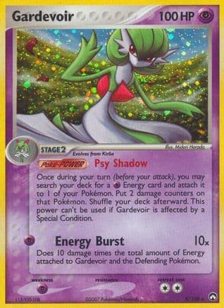 Gardevoir — EX Power Keepers Pokémon TCG card by Midori Harada