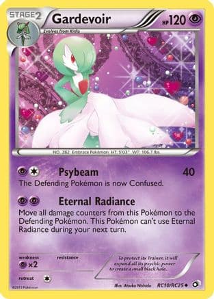 Gardevoir — Legendary Treasures: Radiant Collection Pokémon TCG card by Atsuko Nishida