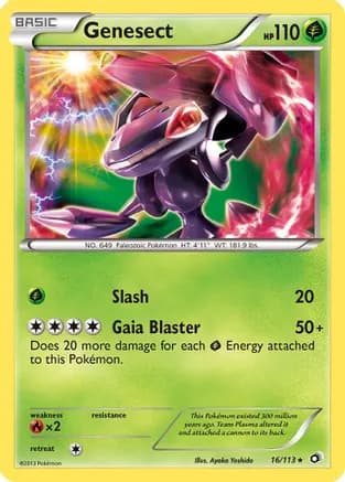 Genesect — Legendary Treasures Pokémon TCG card by kawayoo