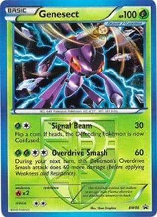 Genesect (Team Plasma) - BW86 — Black and White Promos Pokémon TCG card by Shizu Graphics