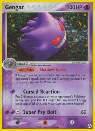 Gengar — Legend Maker Pokémon TCG card by Kouki Saitou