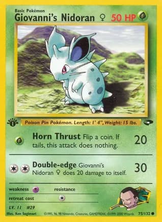 Giovanni's Nidoran F — Gym Challenge