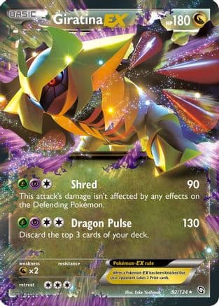 Giratina EX — Dragons Exalted Pokémon TCG card by Eske Yoshinob