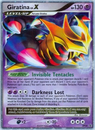 Giratina LV.X - DP38 — Diamond and Pearl Promos Pokémon TCG card by Shizurow