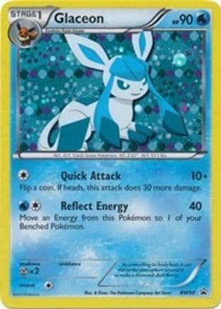 Glaceon - BW90 — Black and White Promos Pokémon TCG card by 5ban Graphics