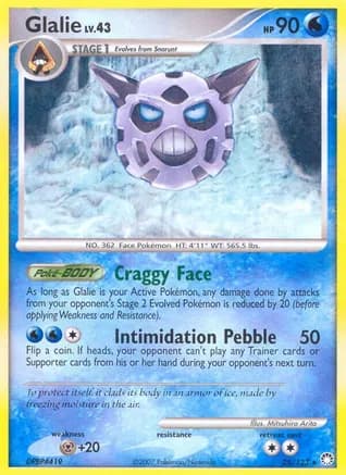 Glalie — Mysterious Treasures