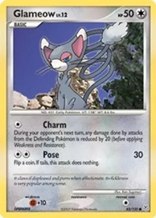 Glameow — Diamond and Pearl
