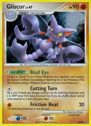 Gliscor - DP36 — Diamond and Pearl Promos Pokémon TCG card by Kagemaru Himeno
