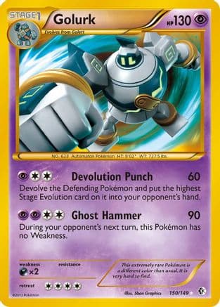 Golurk — Pokémon TCG card