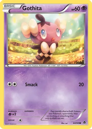 Gothita (44) — Emerging Powers Pokémon TCG card by sui